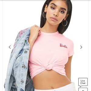 Barbie short sleeve crew neck Tee t shirt small